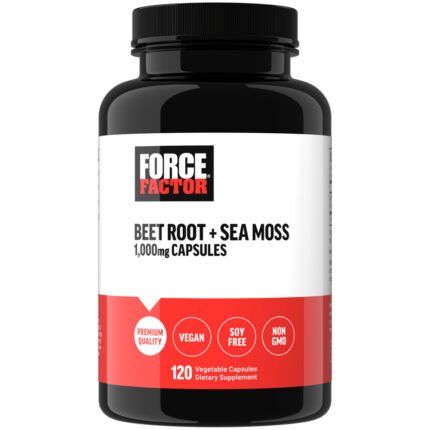 Beet Root + Sea Moss - 1,000 MG (120 Capsules) — product packaging