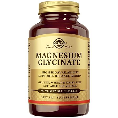 Bottle photograph of a magnesium glycinate capsule product