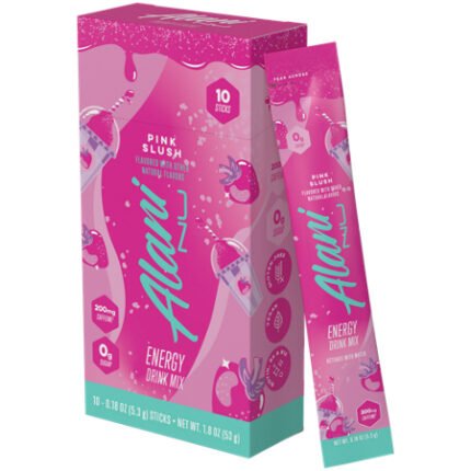 Alani Nu Energy Drink Mix – Pink Slush (10 Stick Packs)