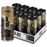 BUM Energy Drink – Hard to Kill Strawberry Lemonade (12 Drinks, 12 Fl. Oz. Each)
