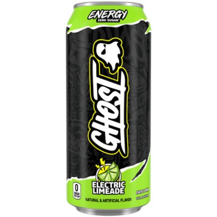 GHOST Energy Drink – EDC Electric Limeade (12 Drinks, 16 Fl Oz. Each)