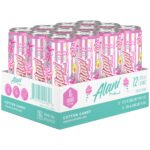 Alani Nu Energy Drink – Cotton Candy (12 Drinks, 12 Fl. Oz. Each)