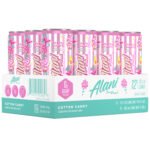 Alani Nu Energy Drink – Cotton Candy (12 Drinks, 12 Fl. Oz. Each)