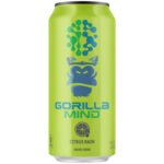 Gorilla Mind Energy Drink – Citrus Rain (12 Drinks, 16 fl. oz. Each)