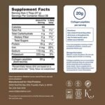 Collagen Peptides Powder - Hair, Skin, Nails & Joint Support - Chocolate (26.8 Oz. / 28 Servings) - Image 2