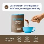 Collagen Peptides Powder - Hair, Skin, Nails & Joint Support - Chocolate (26.8 Oz. / 28 Servings) - Image 5