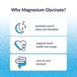 Magnesium Glycinate for Muscle Function, Cardiovascular Health, Muscle Relaxation, & Mood Balance (90 Capsules) - Image 5