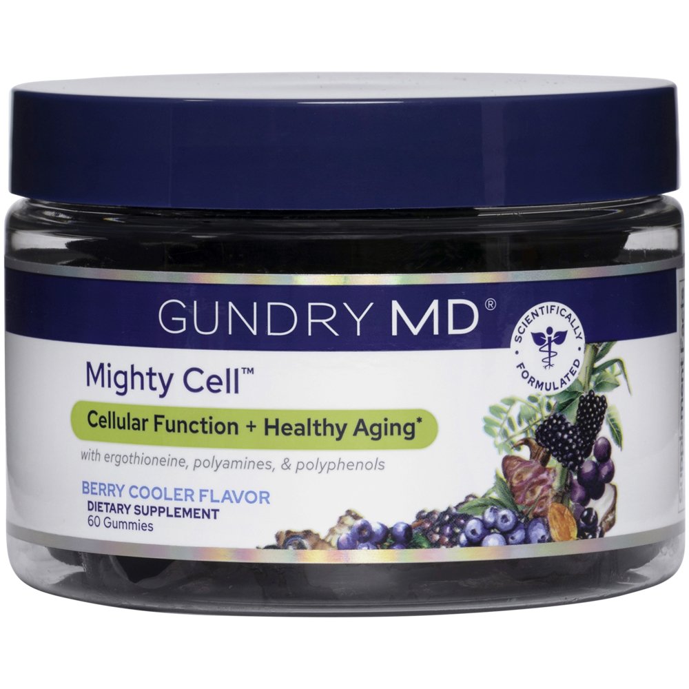 Mighty Cell with Polyphenols, Cellular Function + Healthy Aging - Berry Cooler Flavor (60 Gummies) Mighty Cell with Polyphenols, Cellular Function + Healthy Aging - Berry Cooler Flavor (60 Gummies) — product packaging