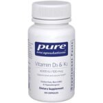Vitamin D3 & K2 - 4,000 IU / 100 mcg (60 Capsules)