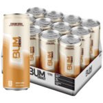 BUM Energy Drink – Cream Soda (12 Drinks, 12 Fl. Oz. Each)