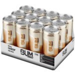 BUM Energy Drink – Cream Soda (12 Drinks, 12 Fl. Oz. Each)