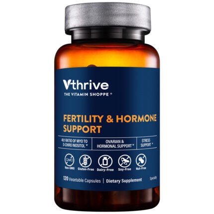 Fertility & Hormone Support (120 Capsules) — product packaging