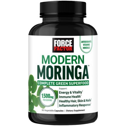 Modern Moringa - Complete Superfood - High Potency & Purity (90 Capsules) — product packaging