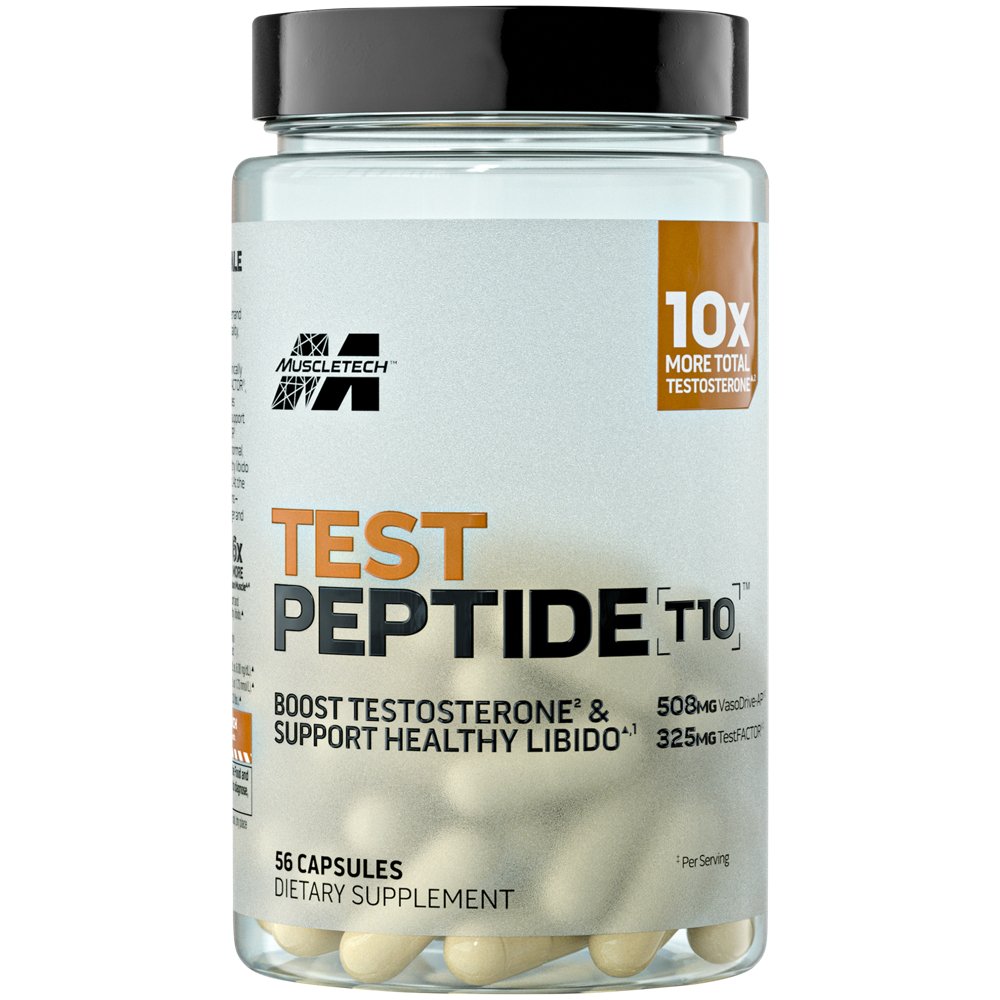 Test Peptide T10 - Testosterone Booster (28 Servings) Test Peptide T10 - Testosterone Booster (28 Servings) — product packaging