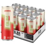 BUM Energy Drink- Watermelon (12 Drinks / 12 Fl. Oz. Each)