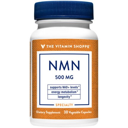 NMN 500 mg (30 Vegetable Capsules) — product packaging