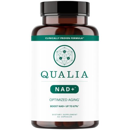 NAD+ for Optimized Aging to Boost NAD+ Up to 67% (42 Capsules) — product packaging