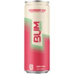 BUM Energy Drink – Strawberry Kiwi (12 Drinks, 12 Fl. Oz. Each)