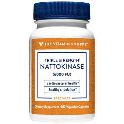 Triple Strength Nattokinase (60 Count) — product packaging
