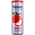 Bloom Nutrition Sparkling Energy Drink – Crisp Apple (12 fl oz/12 Pack)