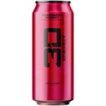 3D Energy Drinks LLC Energy Drink – Raspberry Sorbet (12 Drinks/16 Fl. Oz. Each)