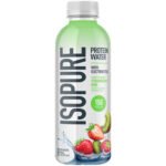 Isopure Protein Water with Electrolytes – Strawberry Kiwi (20 Fl Oz./4 Drinks)
