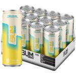 BUM Energy Drink – Pina Colada (12 Drinks, 12 Fl. Oz. Each)