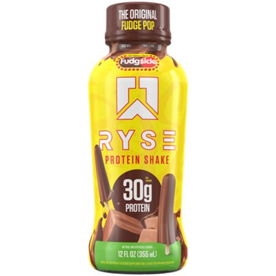 RYSE Protein Shake – Whey Fudgesicle (12 Drinks / 12 Fl Oz Each)