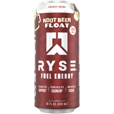 Ryse Energy Drink – Root Beer Float (12 Pack)