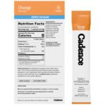 Cadence Daily Electrolyte Hydration Drink Mix – Orange (6 Stick Packs)