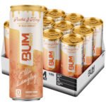 BUM Energy Drink – Peaches & Honey Ella Langley (12 Drinks, 12 Fl. Oz. Each)