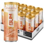 BUM Energy Drink – Peaches & Honey Ella Langley (12 Drinks, 12 Fl. Oz. Each)