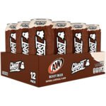 GHOST Energy Drink – A&W Root Beer (12 Drinks, 16 Fl Oz. Each)
