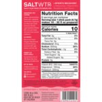 SaltWTR Daily Electrolyte Drink Mix + Sports Recovery – Raspberry Salt (0.17 oz./8 Stick Packs)