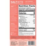 SaltWTR Daily Electrolyte Drink Mix + Gut Support – Summer Peach (0.16 oz./8 Stick Packs)