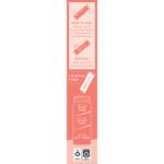 SaltWTR Daily Electrolyte Drink Mix + Gut Support – Summer Peach (0.16 oz./8 Stick Packs)