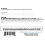 Transparent Labs Hydrate Electrolyte Formula – White Peach (40 Servings)