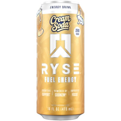 Ryse Energy Drink – Cream Soda (12 Pack)