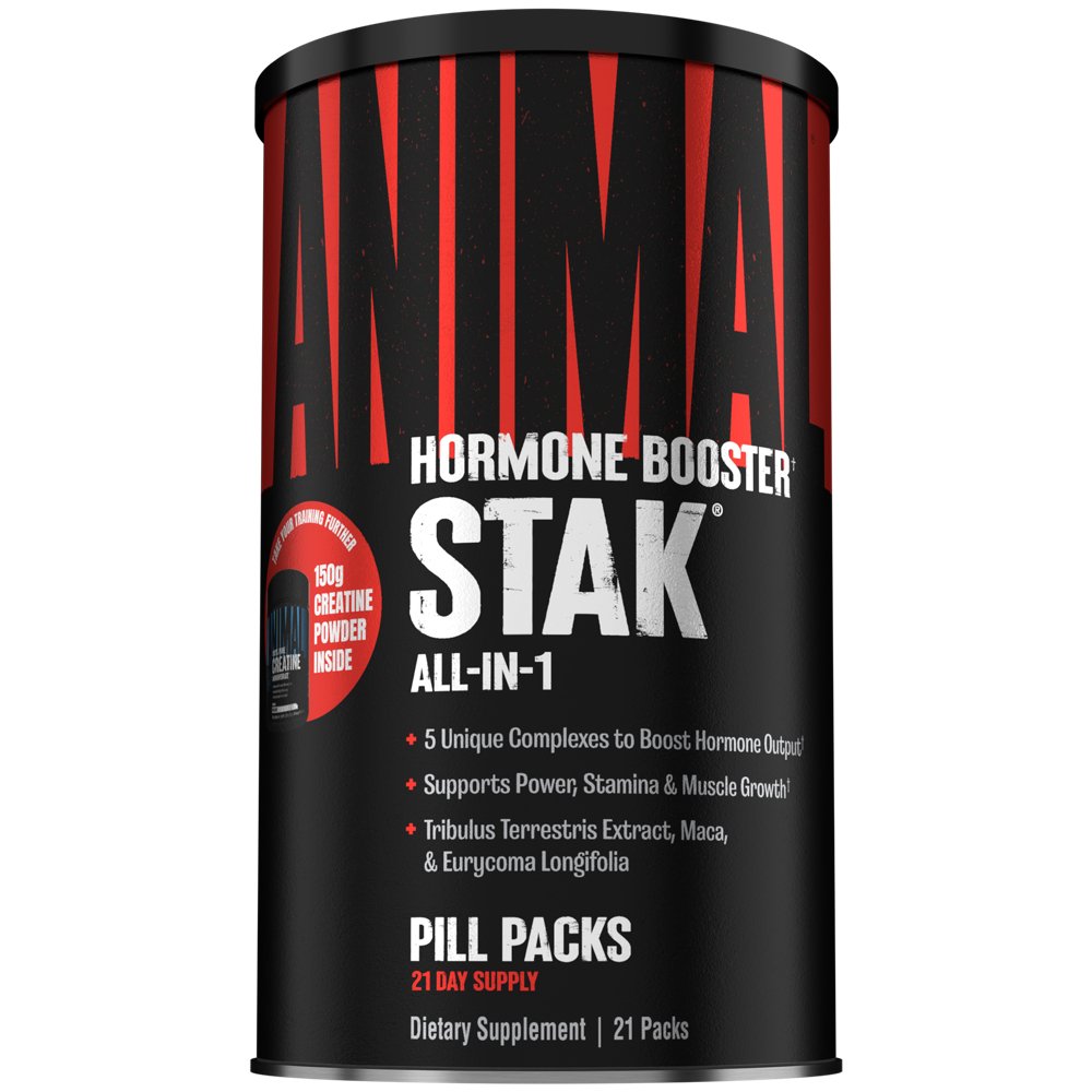 All-In-1 Hormone Booster STAK with 150G of Creatine Powder inside (21 Packs) All-In-1 Hormone Booster STAK with 150G of Creatine Powder inside (21 Packs) — product packaging