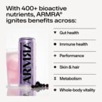 ARMRA Colostrum Soda – Huckleberry (12 fl oz./12 Drinks)