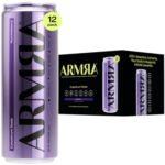 ARMRA Colostrum Soda – Huckleberry (12 fl oz./12 Drinks)