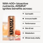ARMRA Colostrum Soda – Pomelo Basil (12 fl oz./12 Drinks)