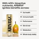ARMRA Colostrum Soda – Pear Ginger (12 fl oz./12 Drinks)