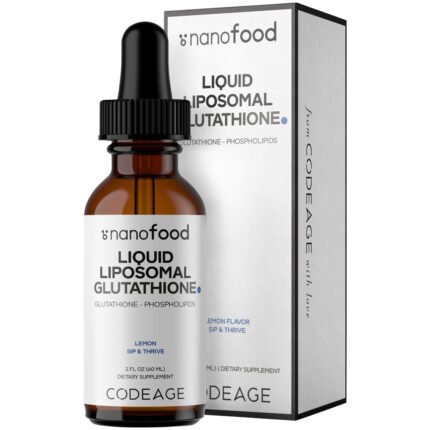 Liquid Liposomal Glutathione - Lemon Sip & Thrive (2 Fl. Oz. / 30 Servings) — product packaging