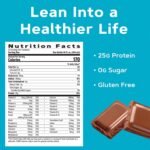 GNC Total Lean® Lean Shake™ 25 - Swiss Chocolate - 14oz. (12 Bottles) - Image 5