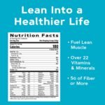 GNC Total Lean® Lean Shake 25™ - Chocolate Peanut Butter (16 Servings) - Image 5