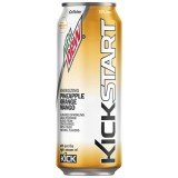 Mtn Dew Kickstart - Energizing Pineapple Orange Mango - 16fl.oz — Pack of 16