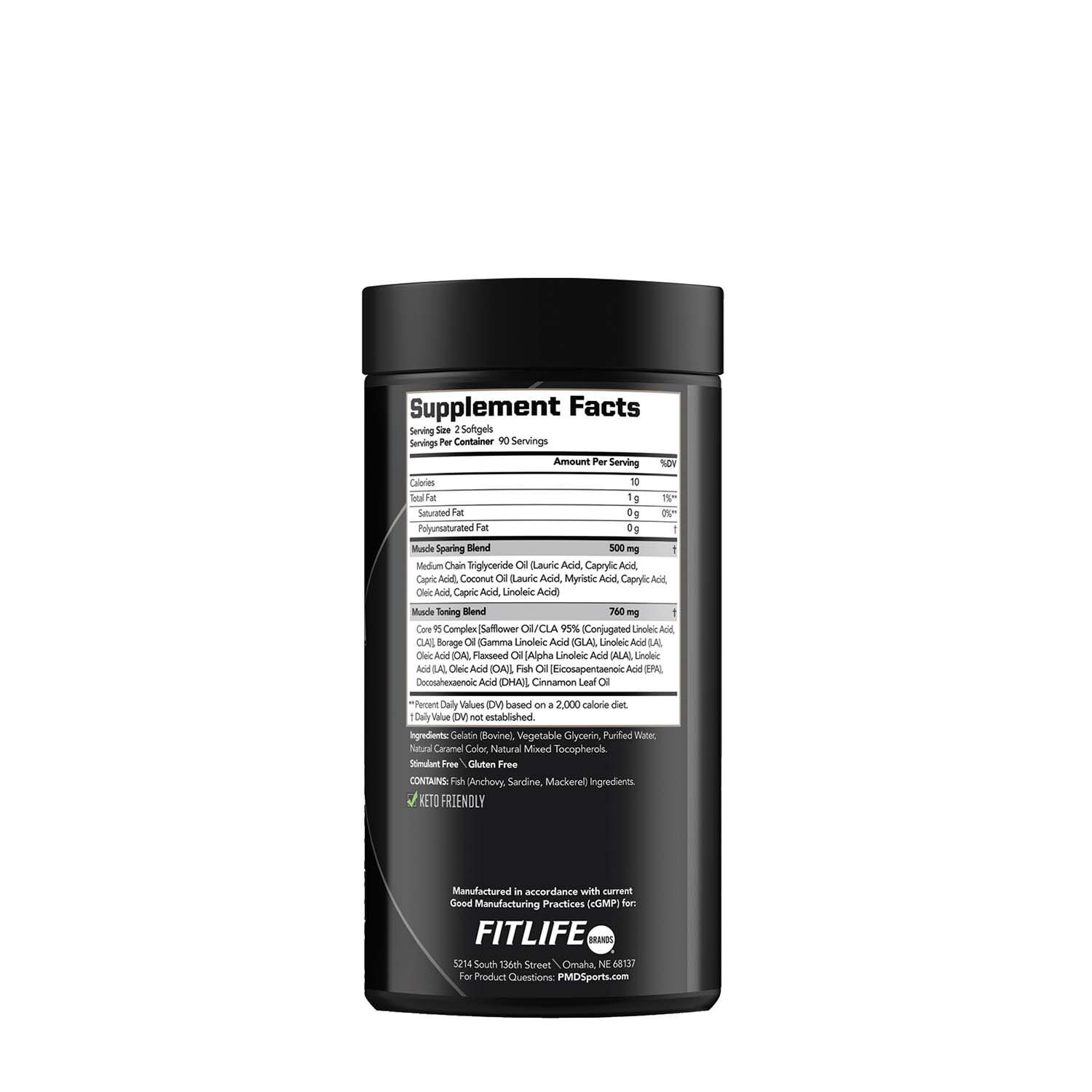 Alternate PMD Omega Cuts Elite supplement bottle catalog image