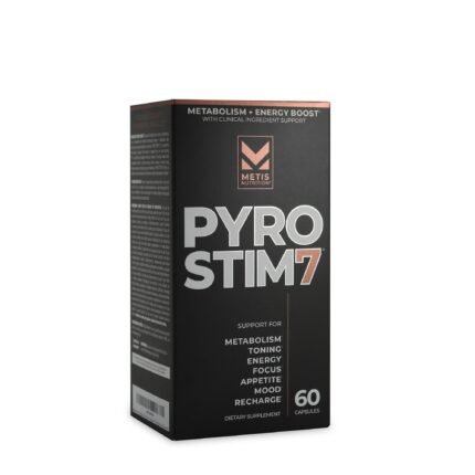 Metis Nutrition™ PYRO STIM® 7 Complex Thermogenic - 60 Capsules (60 Servings)