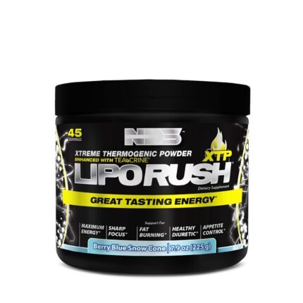 NDS Nutrition™ LipoRush® XTP - Berry Blue Snow Cone - 7.9 oz. (45 Servings)